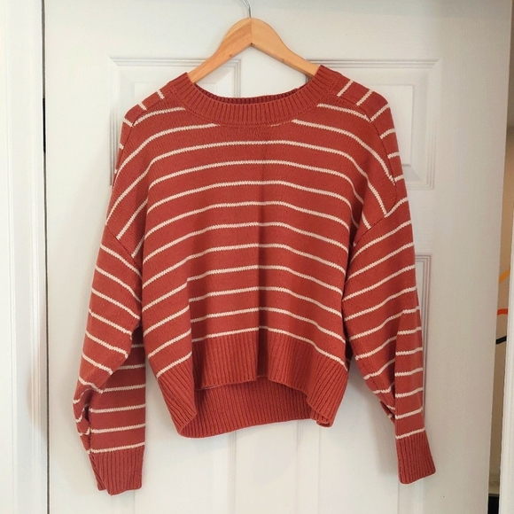 Stripy knit sweater - Picture 1 of 4